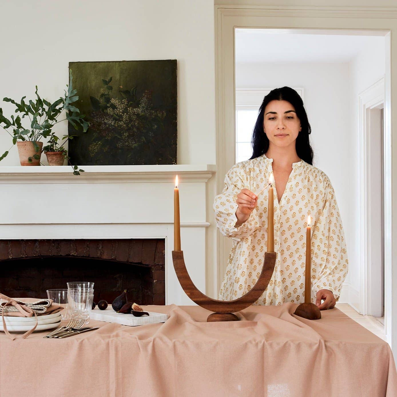 The Floral Society - Wholesale Candle holder - Moonlight Candelabra0