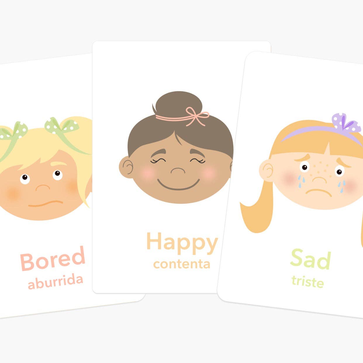 GoodnightFox - Wholesale Learning Cards - Kids & Baby - Emotions Flashcards2