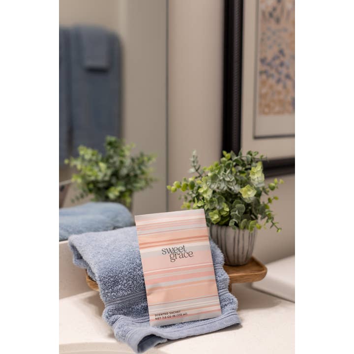 Bridgewater Candle Company - Wholesale Sachet - Sweet Grace Modern Stripe Sachet 9 Pack9