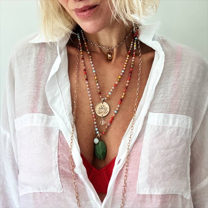 Katia Designs - Wholesale Jewelry Set - Just Breathe Original Necklace Layering Bundle3