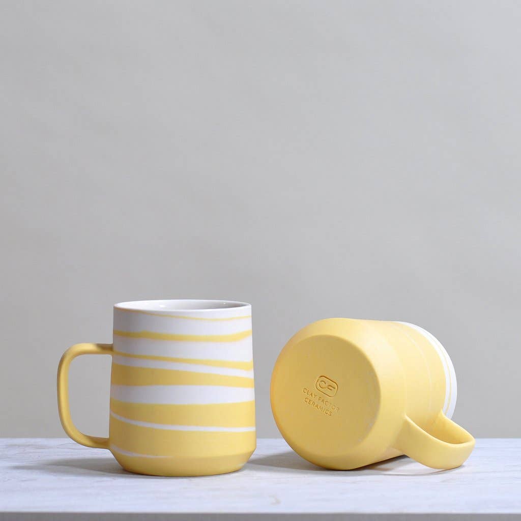 Darling Spring - Wholesale Coffee Mug - Canary Yellow Taffy Ceramic Mug1