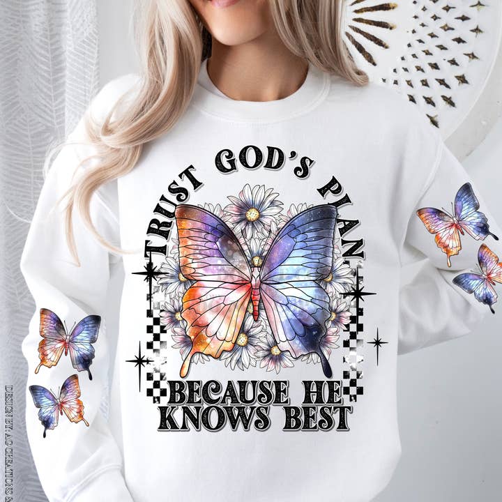 Faites confiance au plan de Dieu car il sait ce qui est le mieux. pour la vente par Gabbie Co.