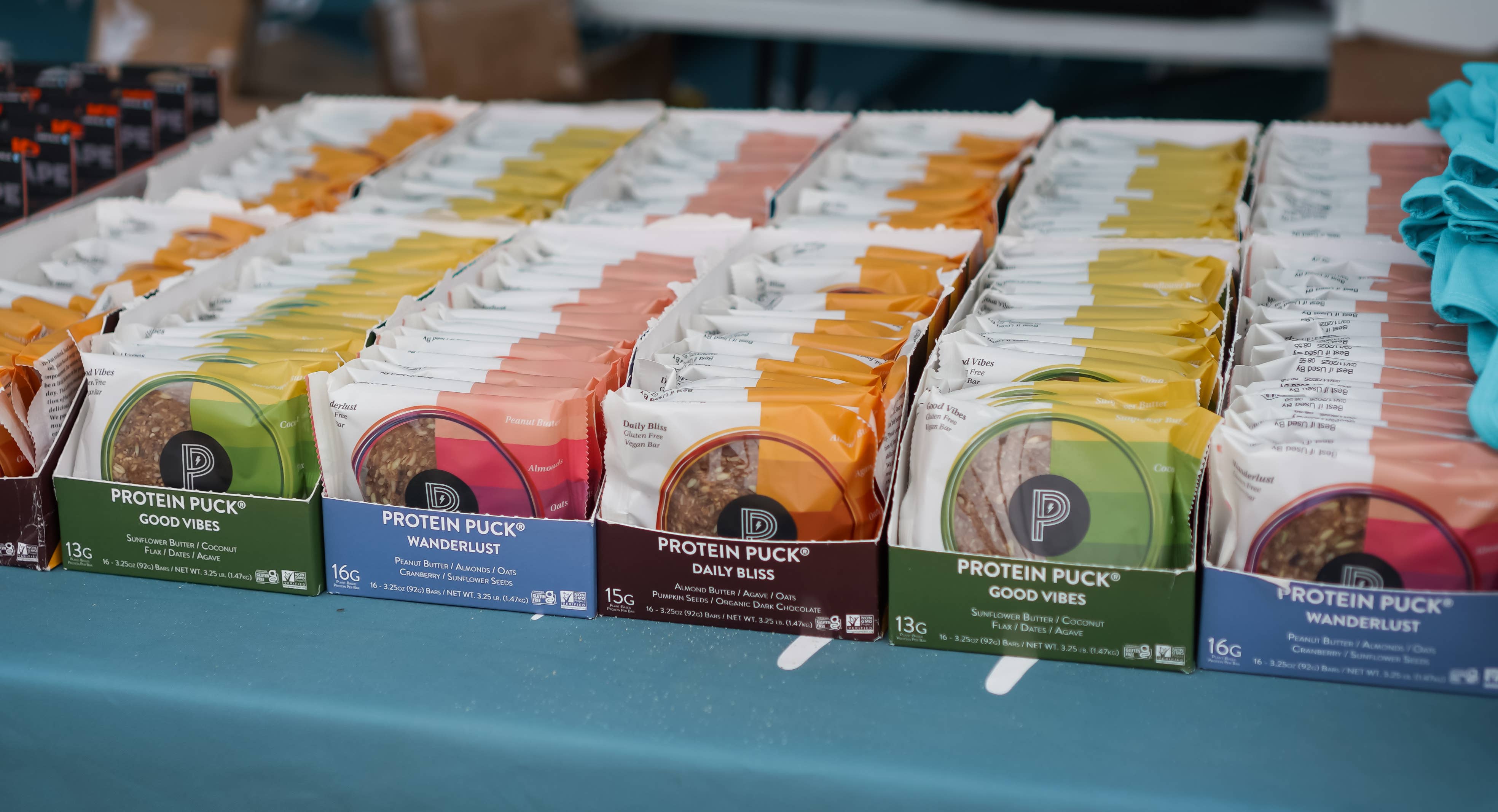 Protein Puck - Wholesale Snack Bar - Cocoa Peanut Fusion (Peanut Butter, Chocolate) (16 - 3.25oz Bars)6