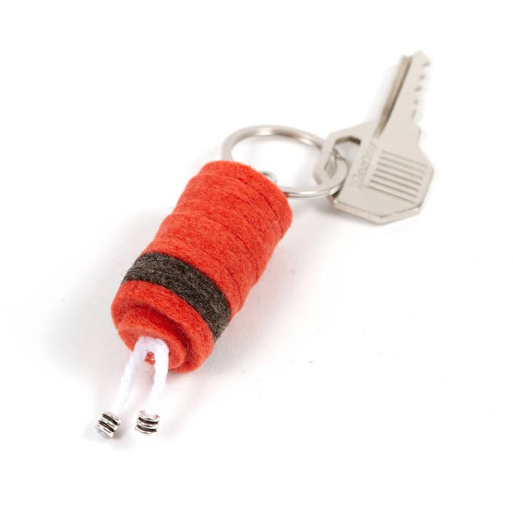 Studio 82° - Wholesale Keychain – Unisex - Layered Key Chain - Merino Wool Felt1