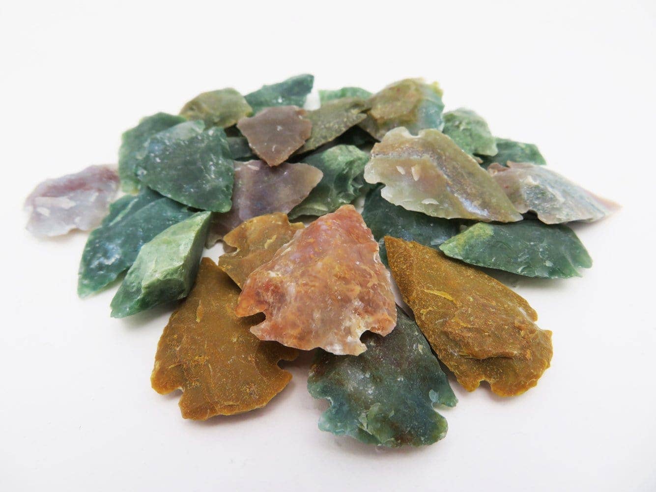Rock Paradise - Wholesale Spiritual Stone/Crystal - Crystal Jasper Arrow Heads for Wire Wrapping and Crafts4