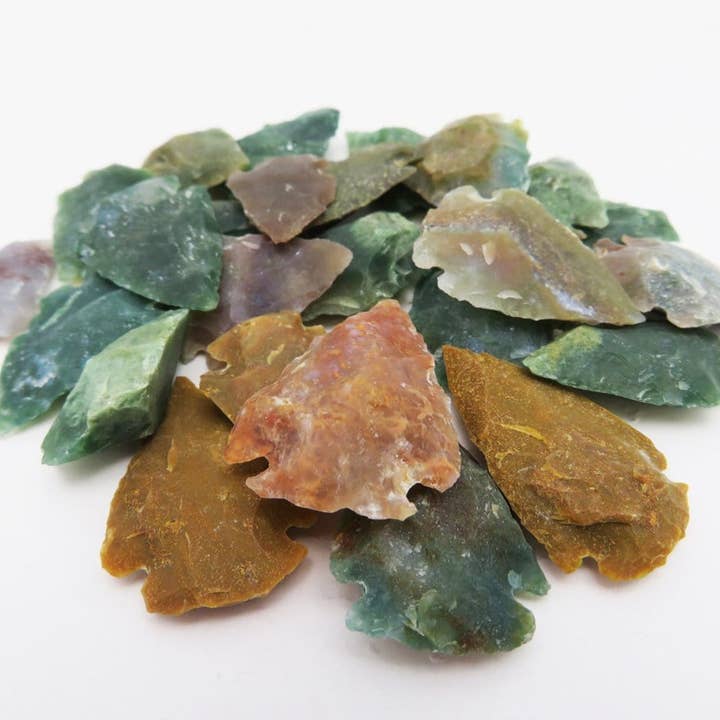 Rock Paradise - Wholesale Spiritual Stone/Crystal - Crystal Jasper Arrow Heads for Wire Wrapping and Crafts4