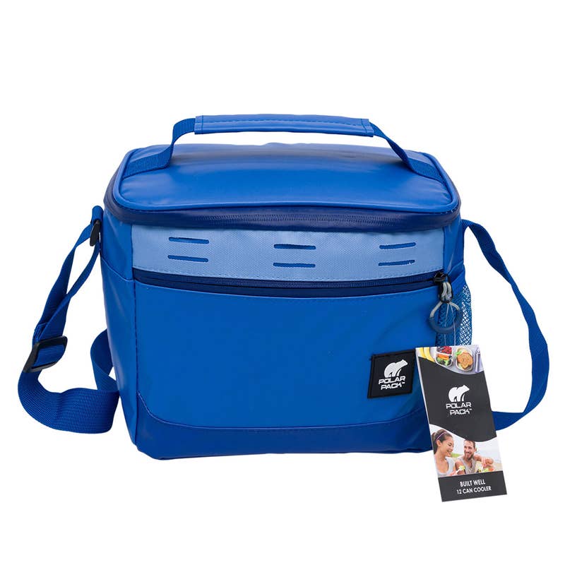Deluxe Import Trading - Wholesale Cooler/cooler bag - Polar Pack 12 Can Insulated Cooler Bag - Blue0