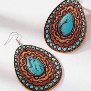 Turquoise 2025 western earrings