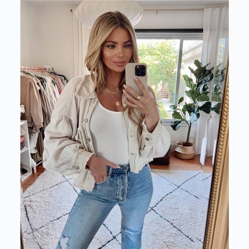 Mirazshoes WholeSale - Venta al por mayor Chaqueta - Mujer - Chaqueta de patchwork de moda para mujer6