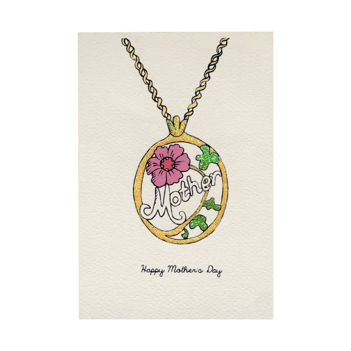 Schmuck Muttertagskarte - Blumenkette für den Großhandel von Rosie Wonders