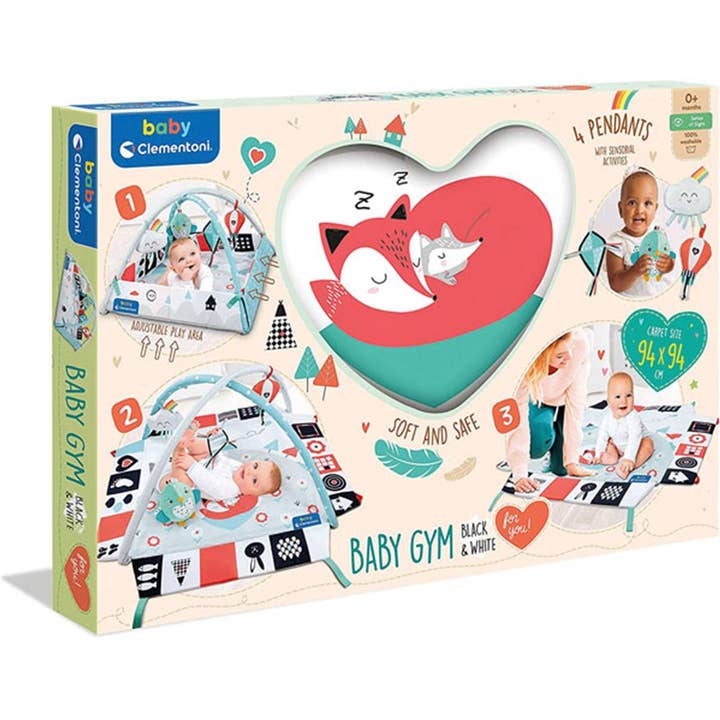 Clementoni - Tapis - Noir Et Blanc pour la vente par TSJJ