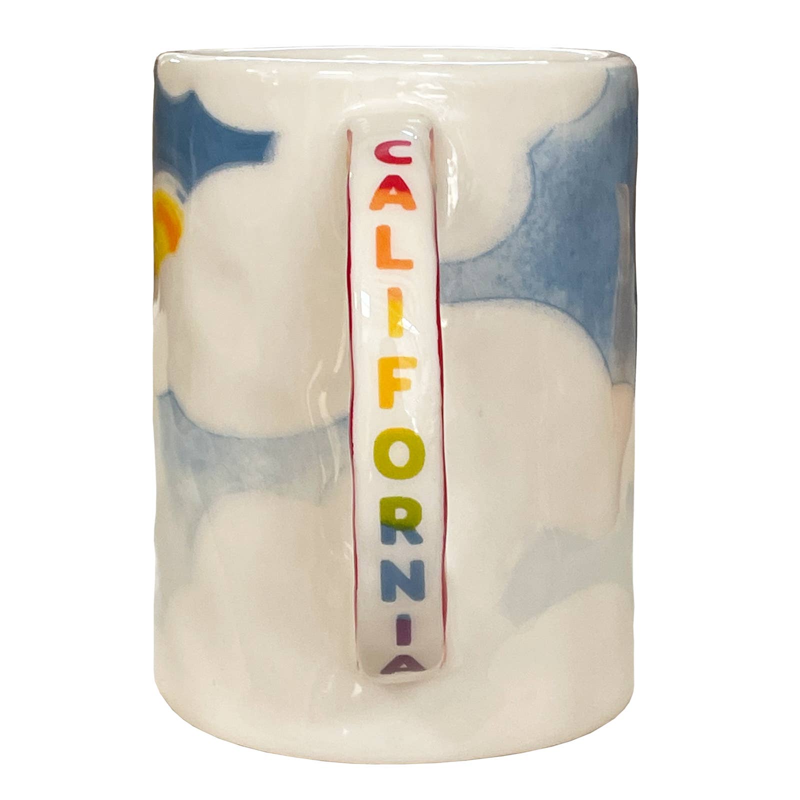 SF Mercantile - Wholesale Coffee Mug - CA Rainbow Mug2