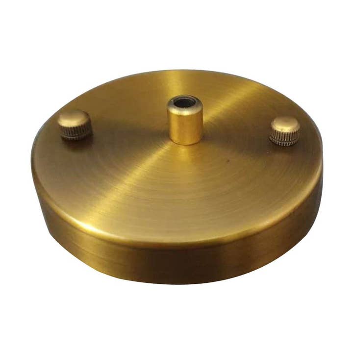 Ledsone – wholesale Light bulb/puck – Front Fitting Single Point Yellow Brass Color Ceiling Outlet0