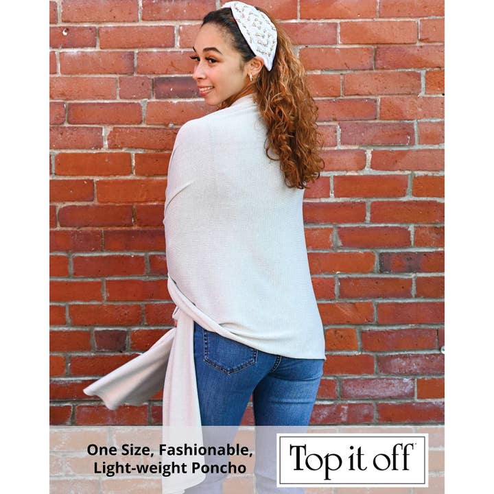 Top It Off - Wholesale Wrap - Women's - Ari Bamboo Shawl Wrap – Lightweight, Soft & Versatile Layer15