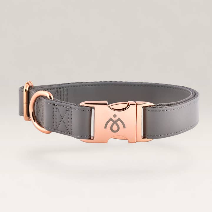 Kvartsgrått Mooshi-halsband för wholesale av Mooshi Pet Lifestyle
