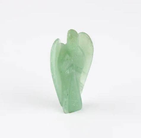 El'Cobre-Ecozonelifestyle - Wholesale Spiritual Stone/Crystal - Green Aventurine Crystal Guardian Angel 3" 1