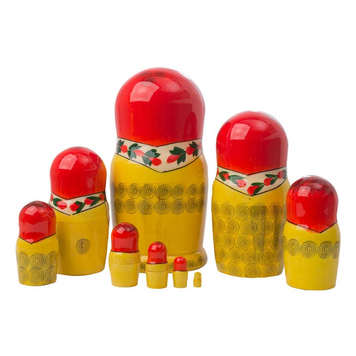 Golden Cockerel - Wholesale Doll - Kids - Semenov Nesting Doll 9pc./9"