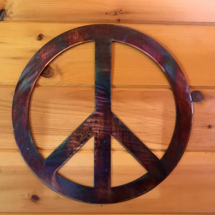 Vredesteken Metalen Muurkunst voor wholesale door TSfab