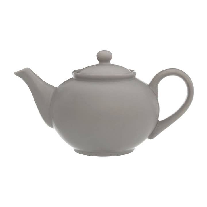 Interiors by Premier – wholesale Tea pot – Matte Grey Dolomite Teapot