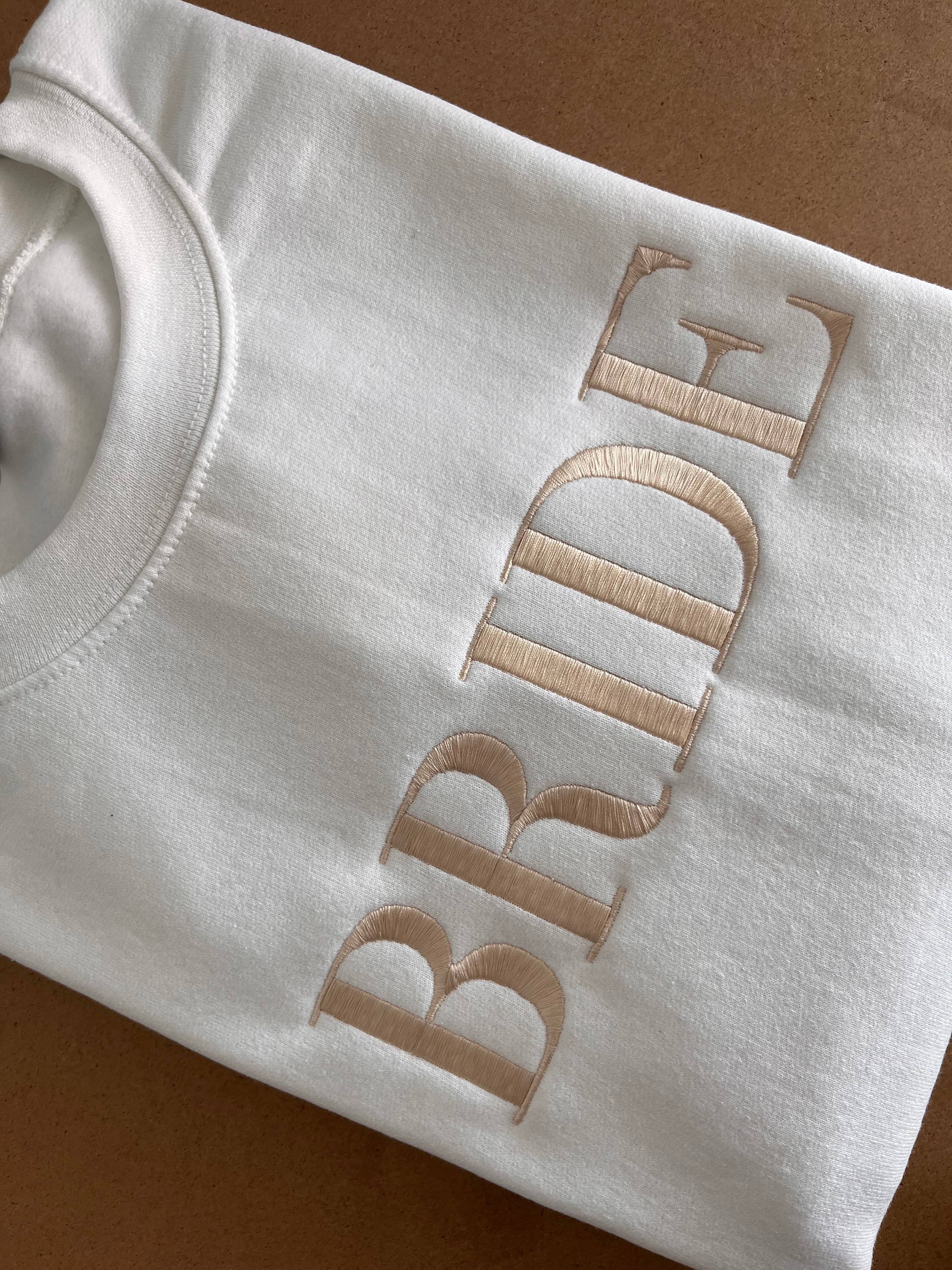 Adventure Stitches - Vendita all'ingrosso Felpa - Donna - Felpa ricamata BRIDE con vestibilità vintage2