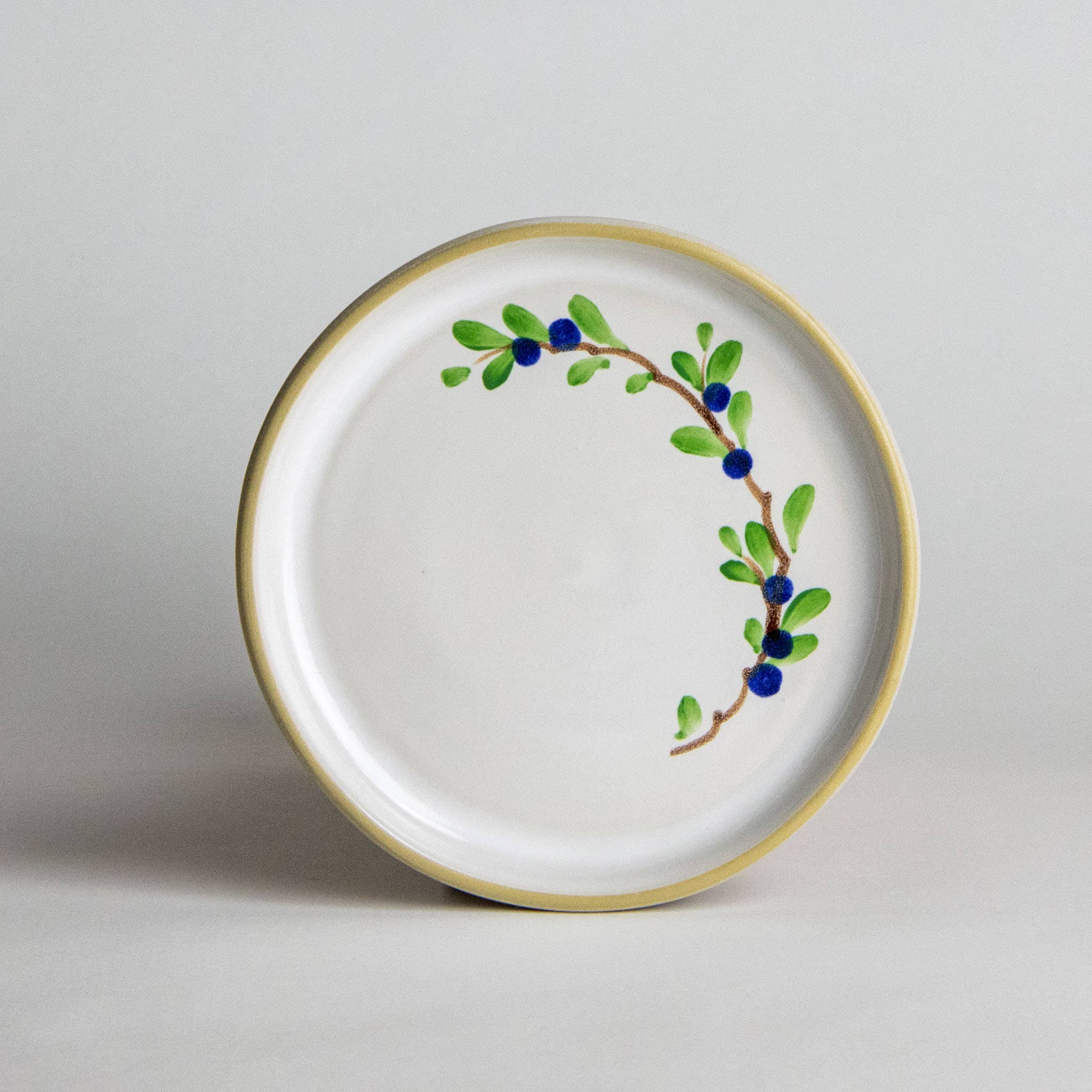 Emerson Creek Pottery - Wholesale Dinner Plate - Brookline Cake Plate8