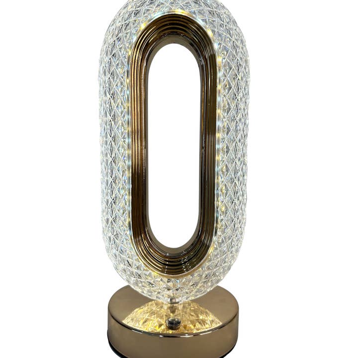 LAX Gadgets - Wholesale Night Light - Elegant LED Crystal & RGB Lamps For Home Decor- Retail Pack16