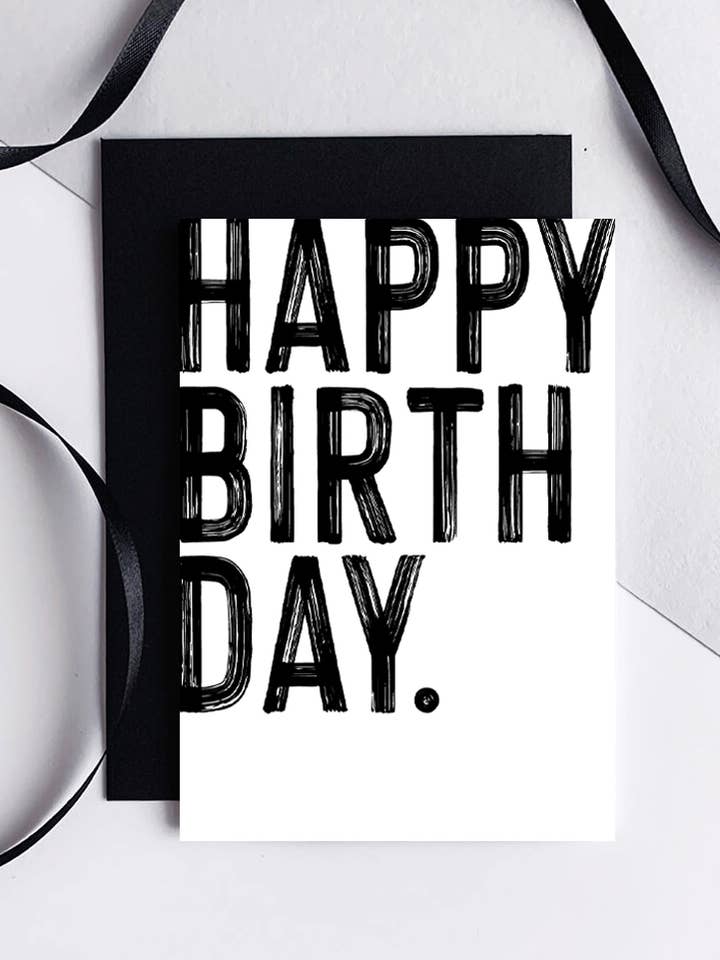 Happy Birthday Greetings Card for wholesale by HELLO TIME