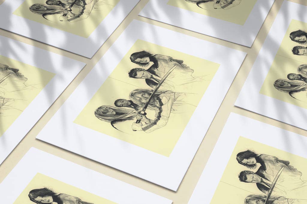 Belén Diz Juncal - Wholesale Poster - Movie illustrations - Poster - Kill Bill2