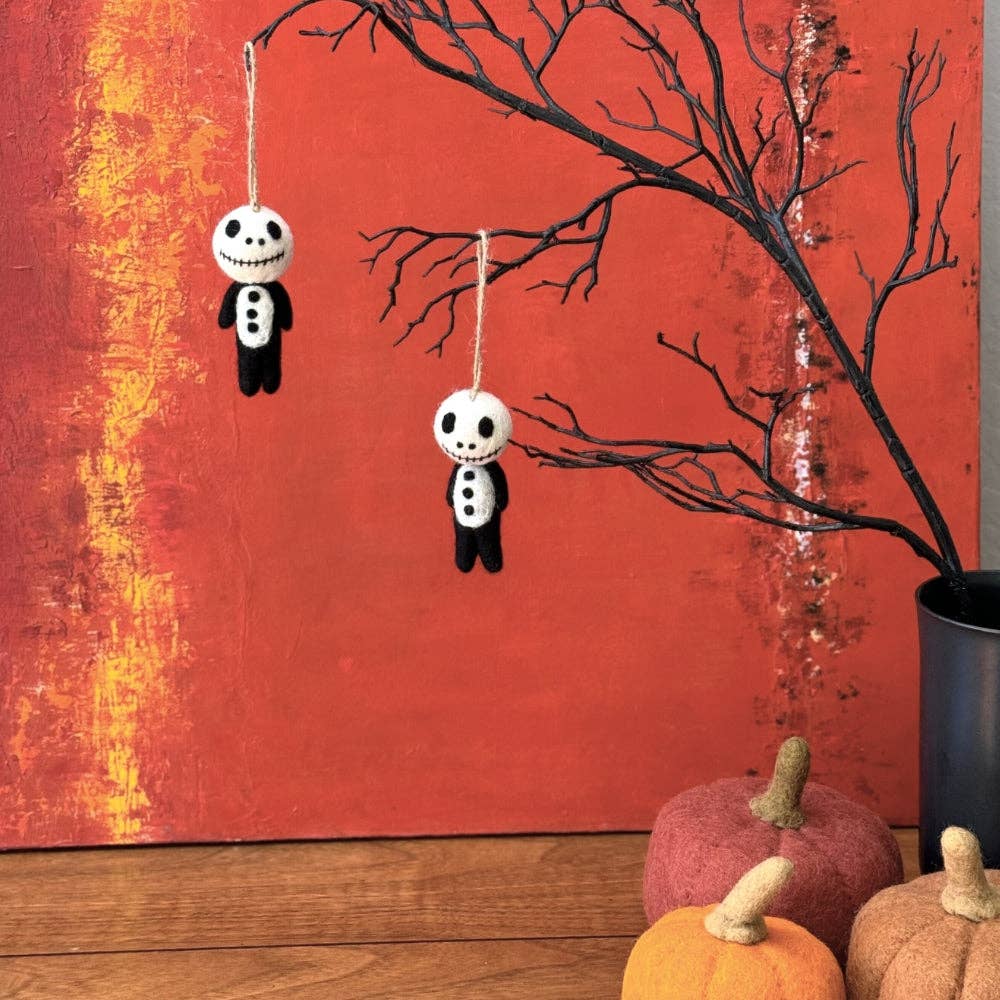 Humble Hilo – Conjunto de ornamentos por atacado – Decorações de Halloween em feltro feitas à mão Humble Hilo2