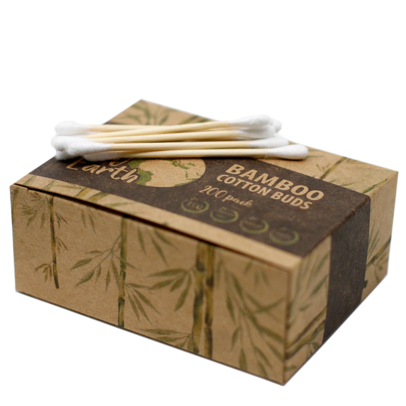 AWGifts Europe - Wholesale Cotton Swab/Q-Tip - Box of 200 Bamboo Cotton Buds2