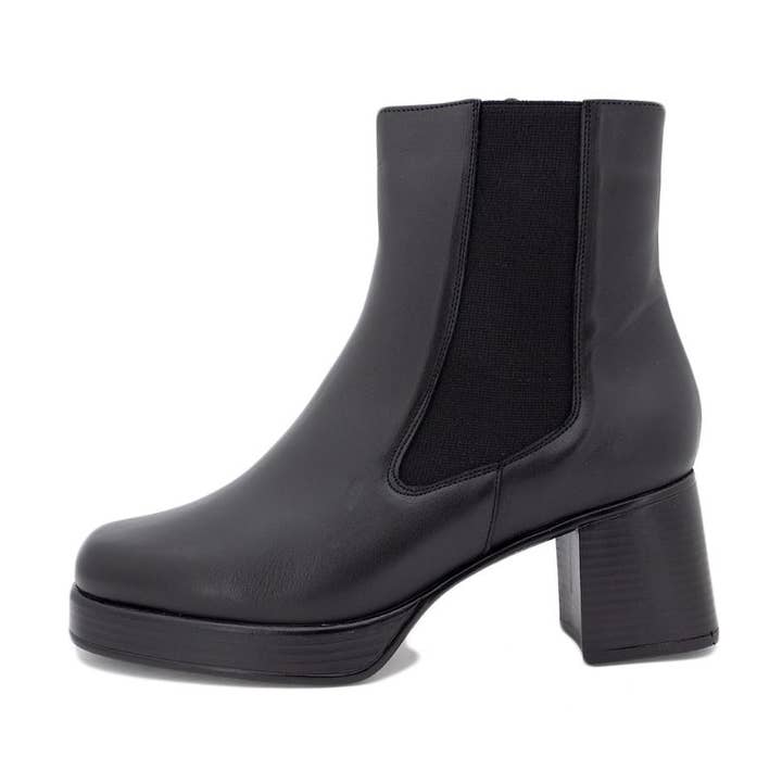 Botte en Cuir Noir 255505 pour la vente par PieSanto