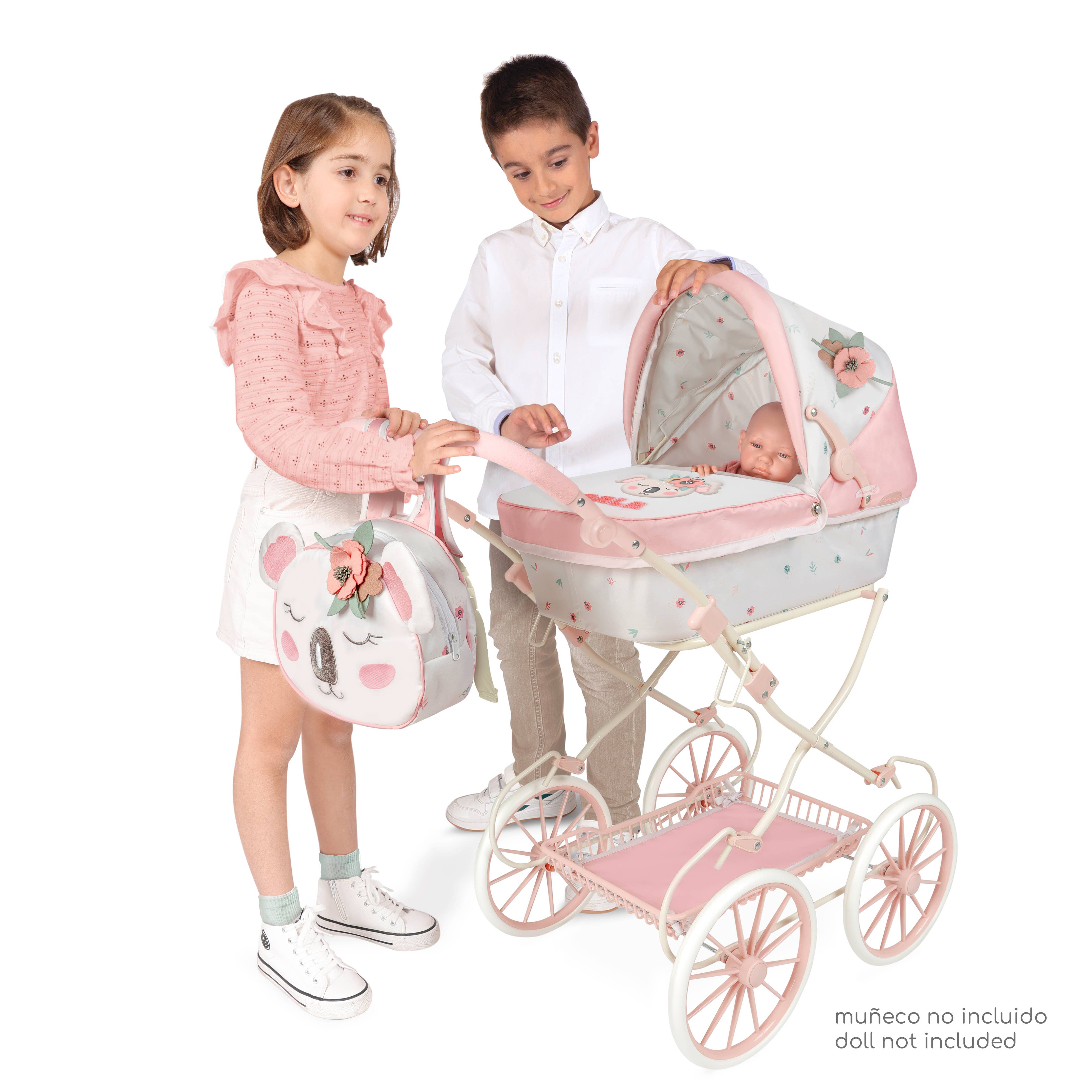 DeCuevas Toys – wholesale Doll pram – Kids – 80079 FOLDABLE DOLL STROLLER "KOALA"1