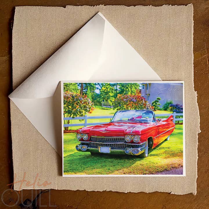 Helio Quill - Wholesale Everyday Greeting Card - Classic Cars and Trucks Greeting Card 12 Pack7