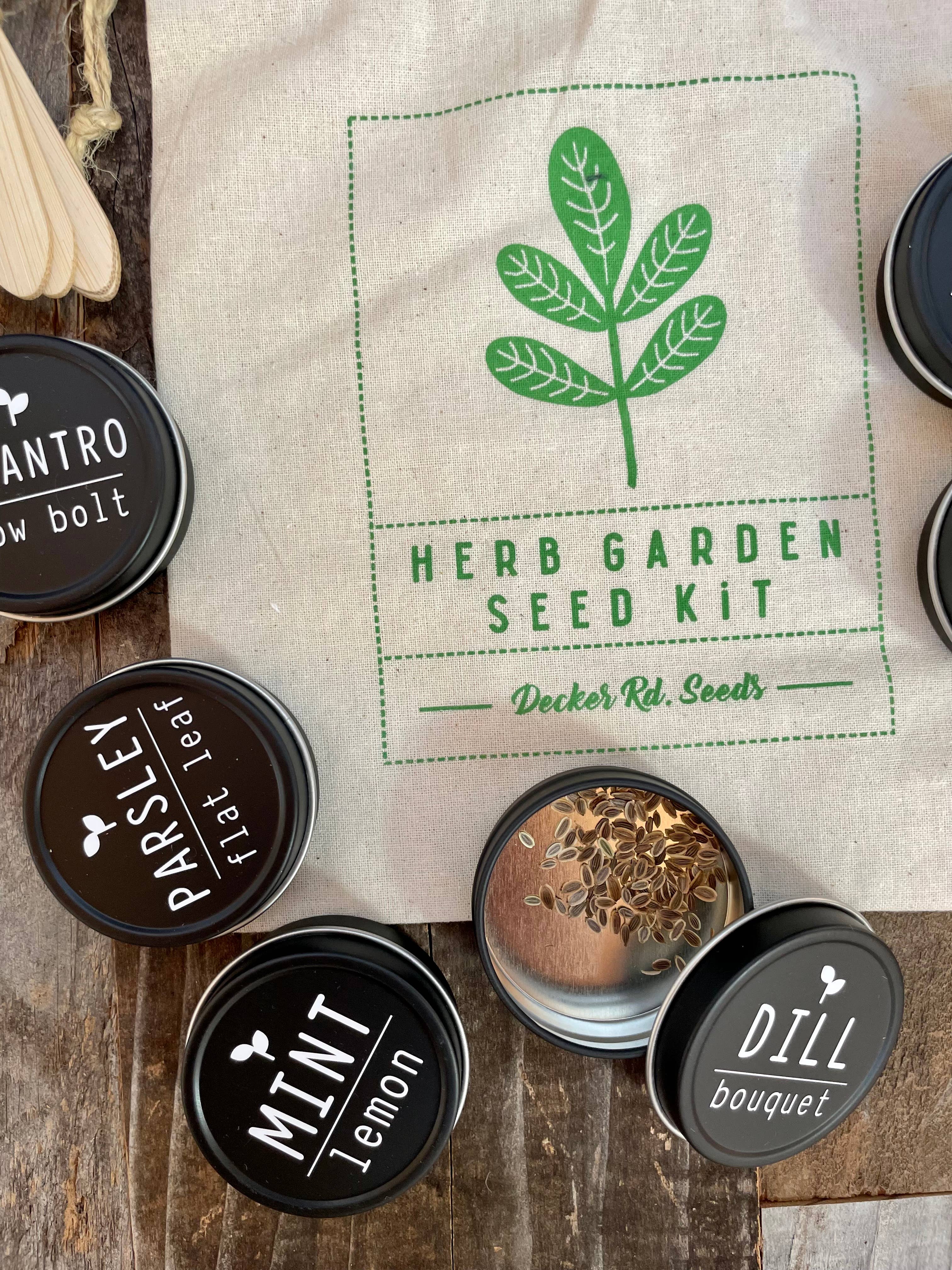 Decker Rd. Seeds - Wholesale Plant Seeds - Herb Garden Seed Kit1