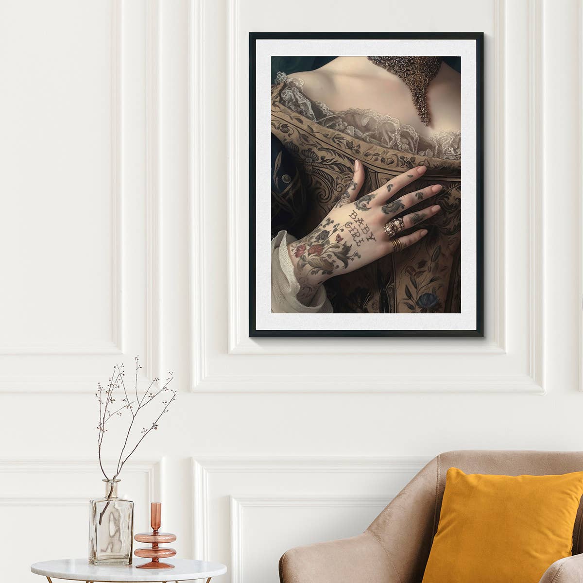 Dikhotomy - Wholesale Art Print - Impresión artística de niña bebé2