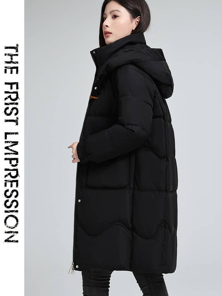 Marayn - Wholesale Puffer Jacket - Women's - 2025 Winter Korean Style Padded Long Coat23