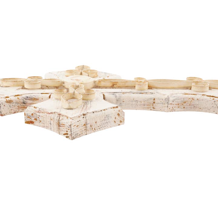 My Amigos Imports - Wholesale Wall Cross - Laredo Wall Cross-Mexican Folk Art-Wood-Handmade-14x19-Wall