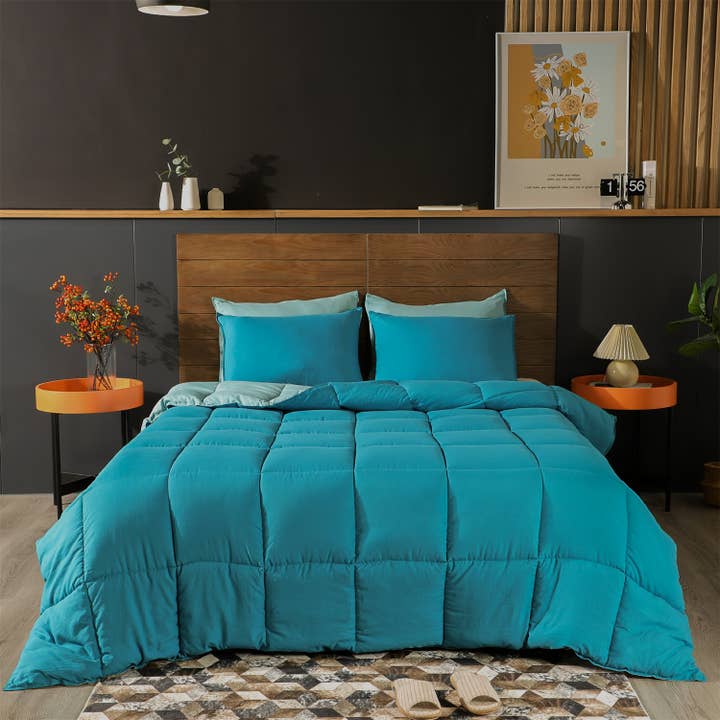 Kasentex - Wholesale Down Comforter - Down Alternative Comforter Set Reversible Duvet Insert