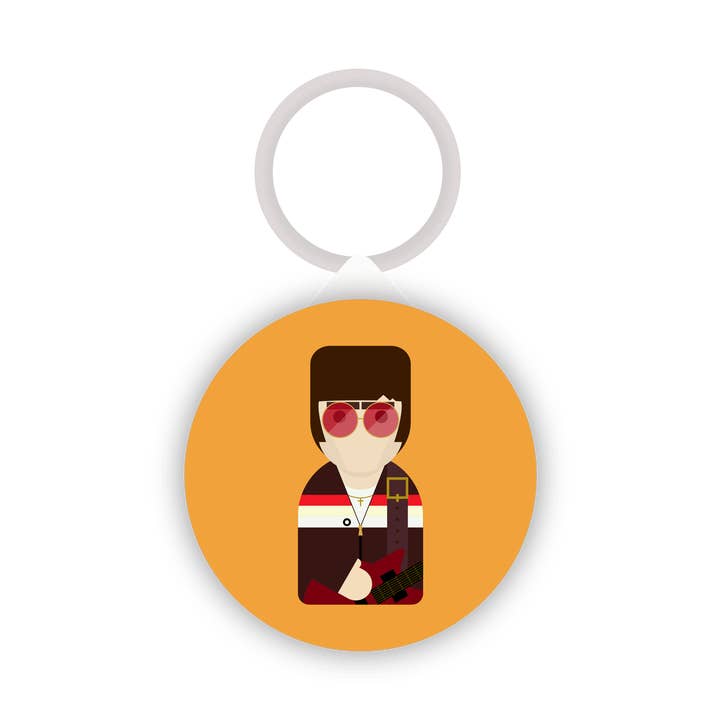 Hey There Munchquin – wholesale Keychain – Unisex – Little Icons Noel Gallagher inspired keyring0