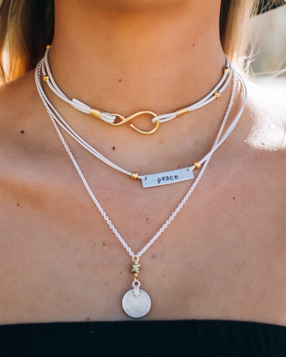 InspireDesigns - Wholesale Jewelry Set - Double Leather Hook Wrap7