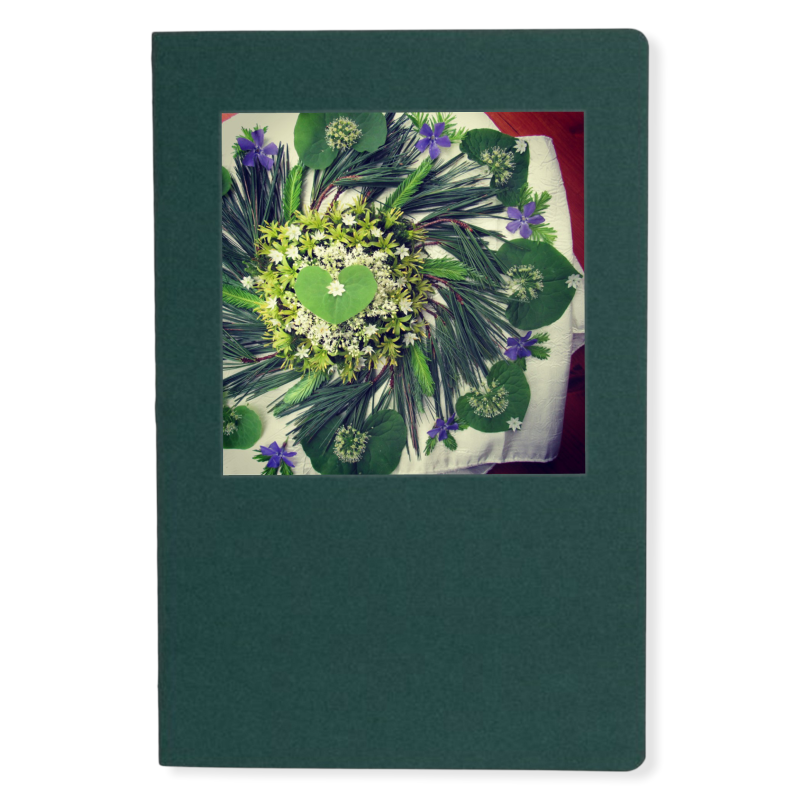 Nature Mandala Art - Wholesale Notebook - Nature / Flower Mandala LG Notebooks:: Earth Tones Designs8