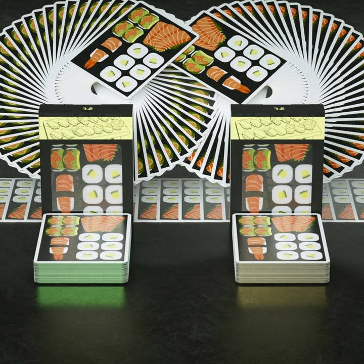 X-Decks - Wholesale Card game - Kisetsushi Wasabi Gilded Playing Cards by Nate Lex OPC Co-Founder x Max Jung9