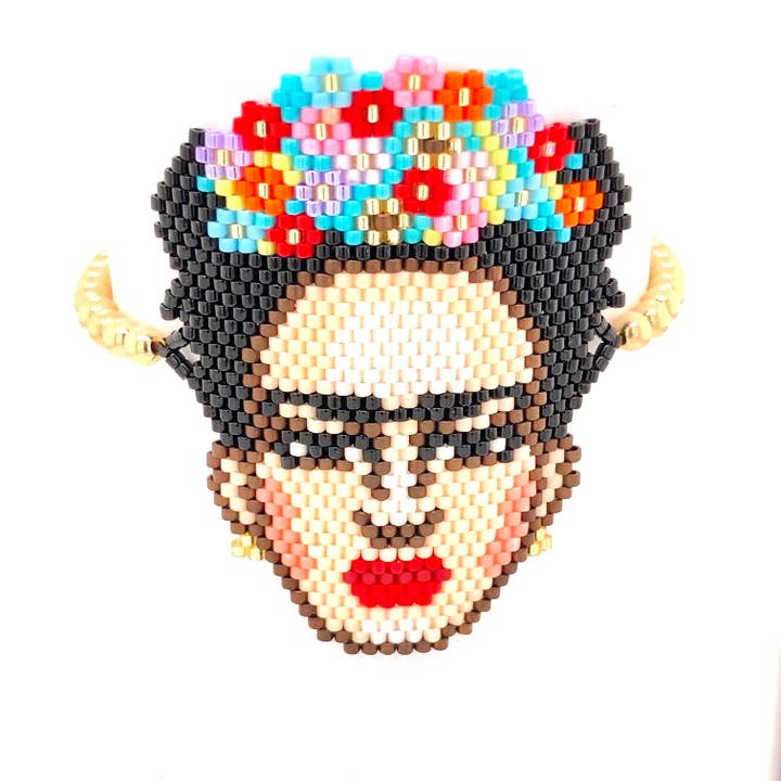 FRIDA KAHLO | Armband med guldpläterade kulpärlor för wholesale av bara boheme
