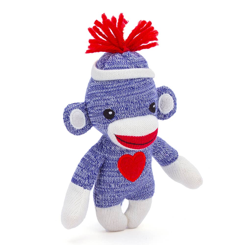 Plushland - Wholesale Stuffed/Plush Toy - Kids & Baby - 6″ Valentine Sock Monkey Plush | Valentine Monkey with Heart7