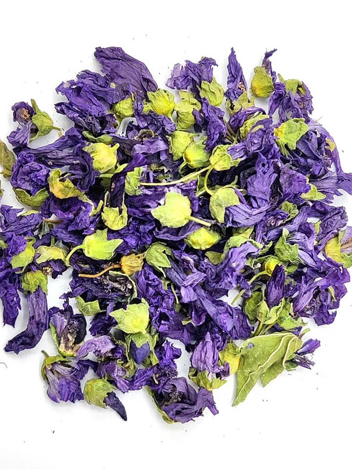 Blue Mallow Flower - Loose Herbal Tea for wholesale by Tea People