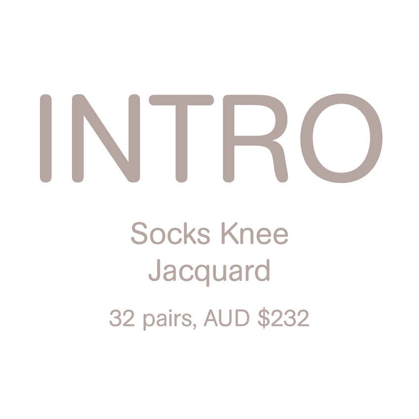 Assortito Calze Organiche al Ginocchio Jacquard Intro in vendita all'ingrosso su Faire0