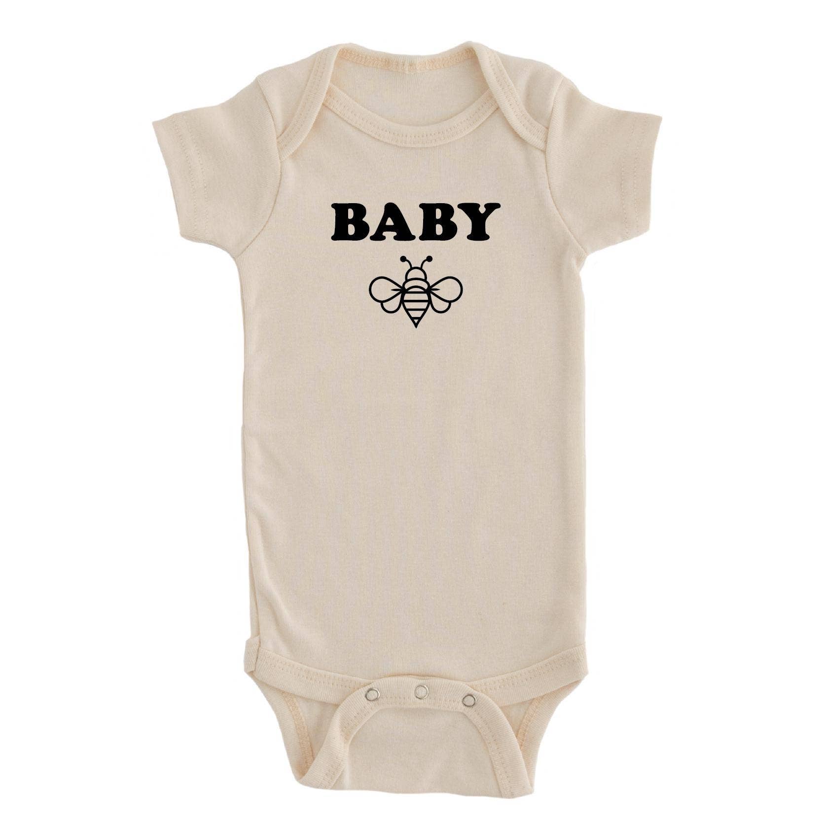 Nature Supply Co - Wholesale Bodysuit (Non-Footed) - Baby - Baby Bee Bodysuit Onesie | Baby Clothing | Gift 0