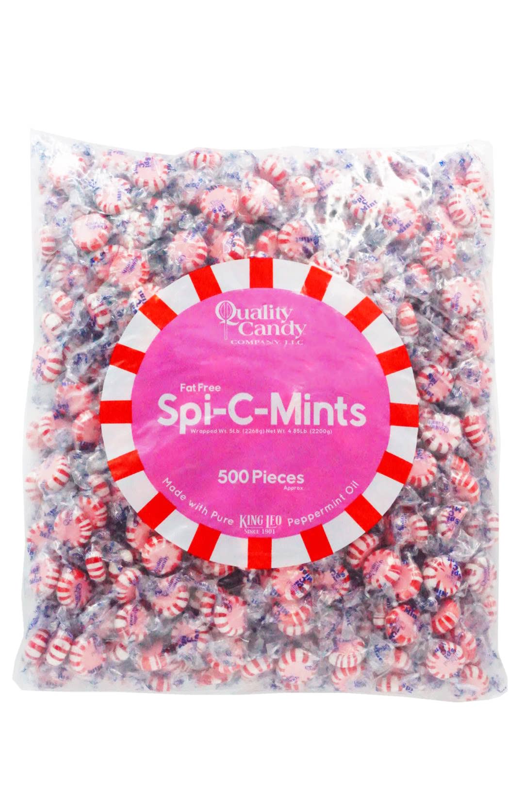 Jack and Dec's Candy Emporium - Wholesale Boiled sweets - Starlight Spi-c-Mints Hard Candy 5lb Bulk