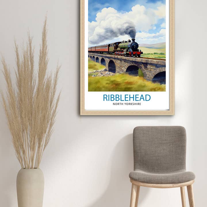 InkNPrintz – wholesale Poster – Ribblehead Viaduct Landscape Poster Yorkshire Dales Wall Art Ribblehead Viaduct Poster UK Travel Posters Yorkshire Art Poster Ribblehead2