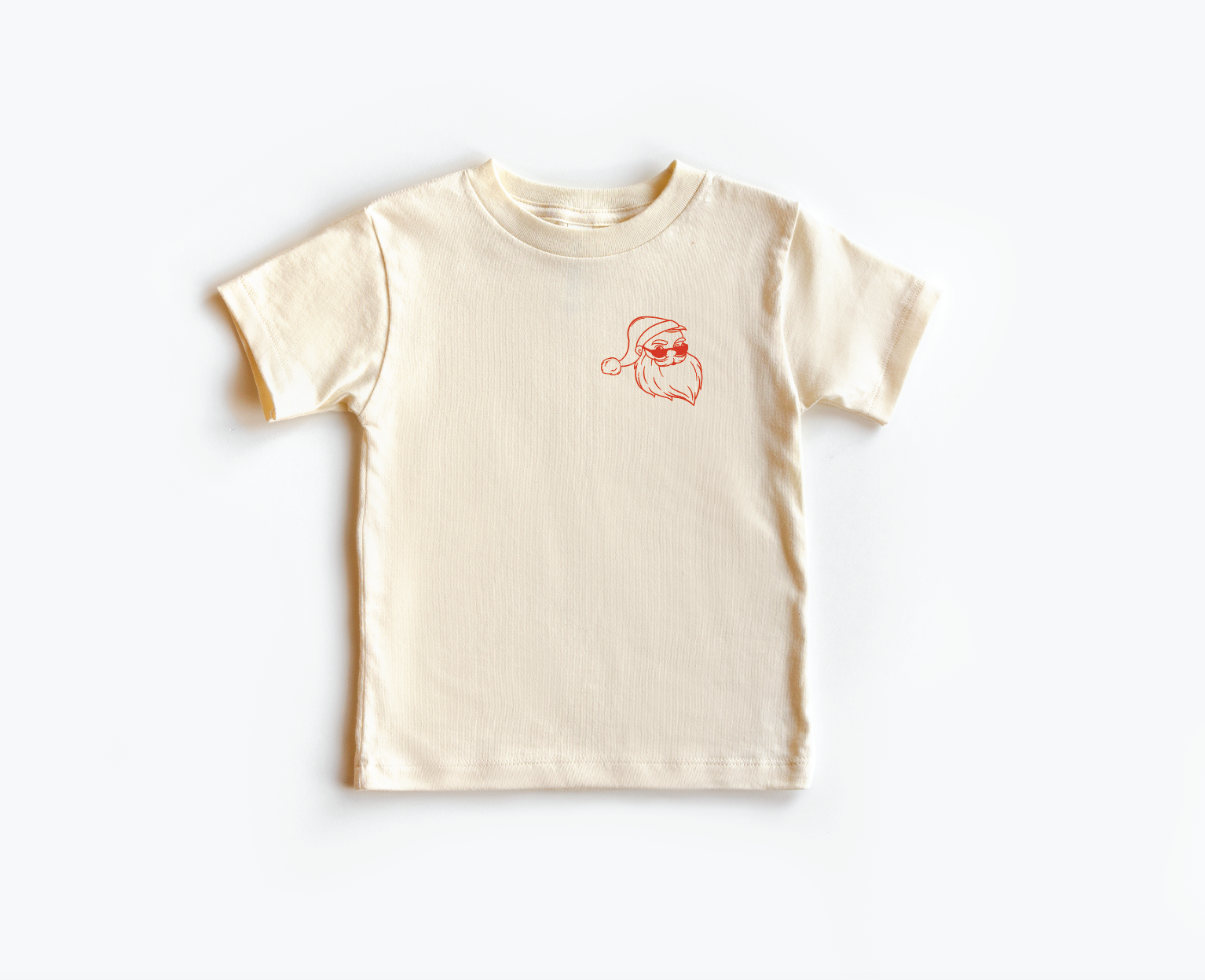 SBG Co. - Wholesale Screen Printed T-Shirt - Kids - Cool Santa Pocket Style Tee0